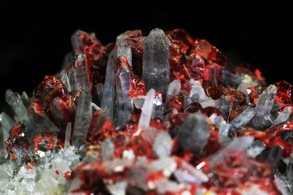 Realgare Mineralische Textur Als Sehr Schöner Natürlicher Hintergrund — Stockfoto