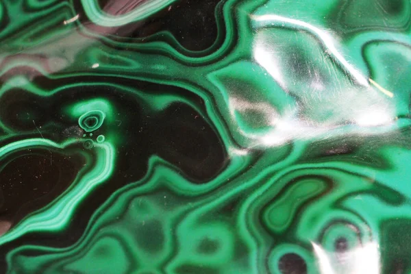 Malachit Mineralische Textur Als Sehr Schöner Natürlicher Hintergrund — Stockfoto
