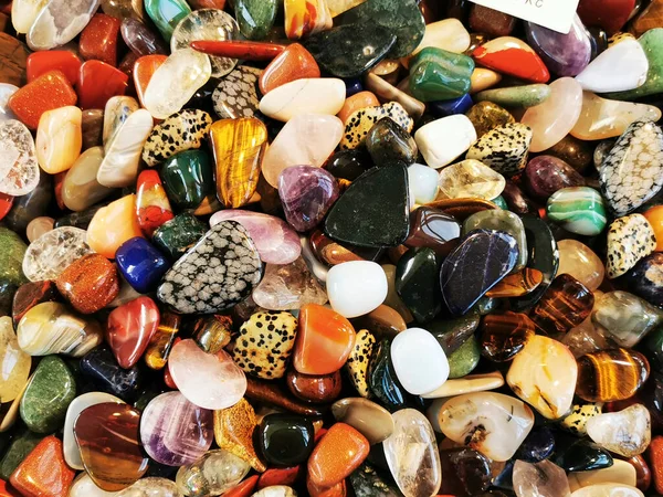 彩色矿物和宝石纹理作为非常好的自然背景 — 图库照片