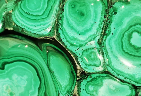 Malachite Mineral Texture Very Nice Natural Background — Stock Photo, Image