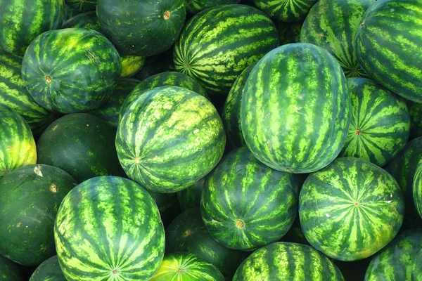 Tekstur Melon Merah Sebagai Latar Belakang Alami Yang Sangat Bagus — Stok Foto