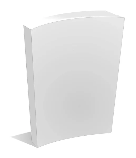 Blank Empty Book Cover — Stock Vector