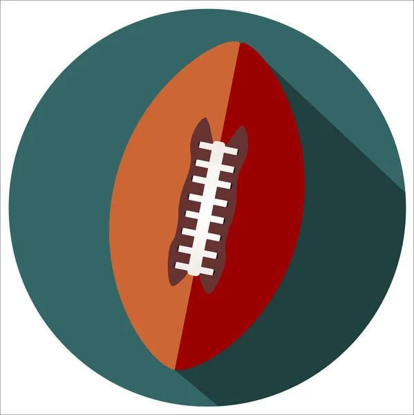 Football americano. Illustrazione vettoriale — Vettoriale Stock