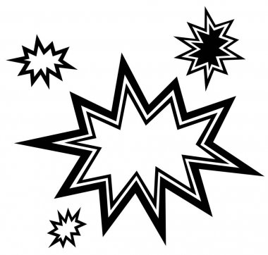 patlama vektör yıldız