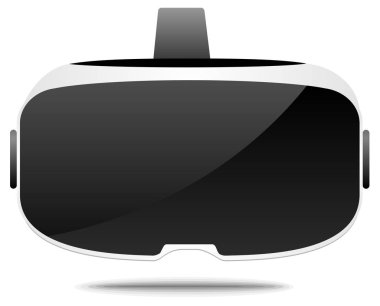 Stereoskopik 3d vr illüstrasyon