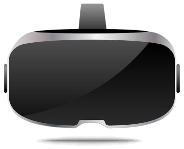 Stereoskopik 3d vr illüstrasyon