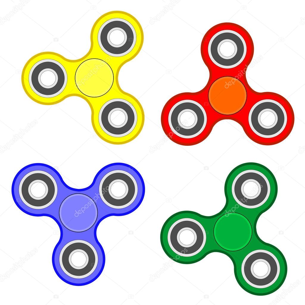 Fidget spinner stress relieving toy