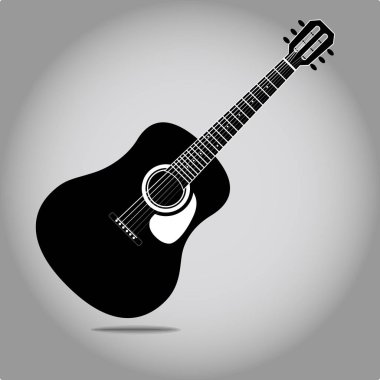 stilize akustik gitar 