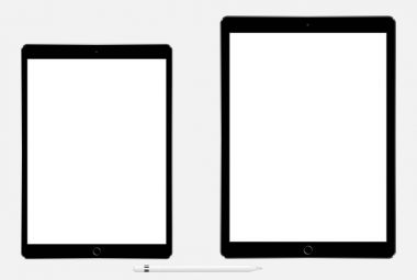 Apple ipad Pro 12,9 ve 10,5 stil kalemle