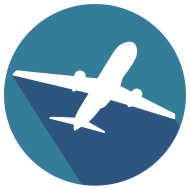 yolcu jet uçak simgesi