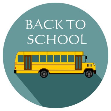 düz tasarım simge vektör eps 10 okul hazırlıkları