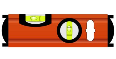 Kabarcık seviyesi aracı simge vektör eps 10