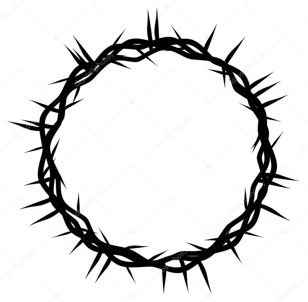 Download Crown Thorns Easter Religious Symbol Christianity Hand ...