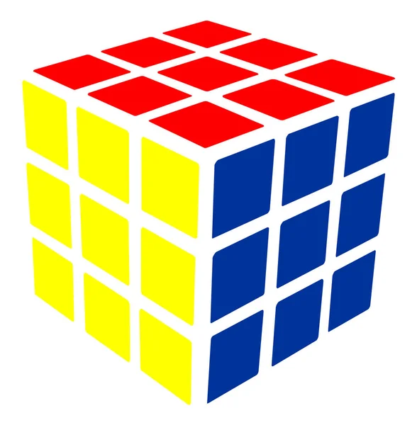 Rubik Cube Vector Eps — Stockvektor