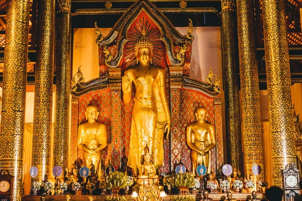 Temple in old city of Chiangmai Thailand — Stock Photo, Image