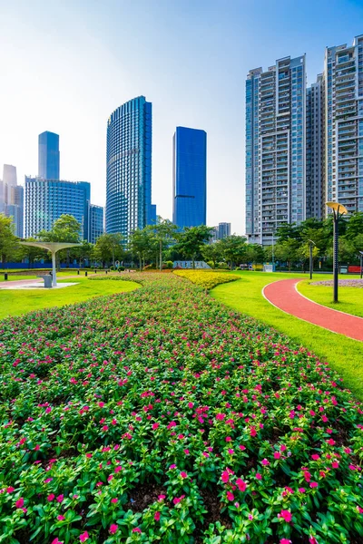 Parque en la ciudad de Guangzhou en China —  Fotos de Stock