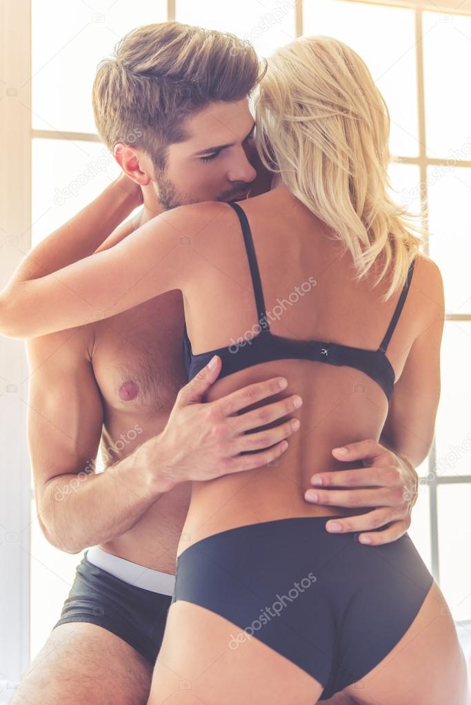 Couple having sex