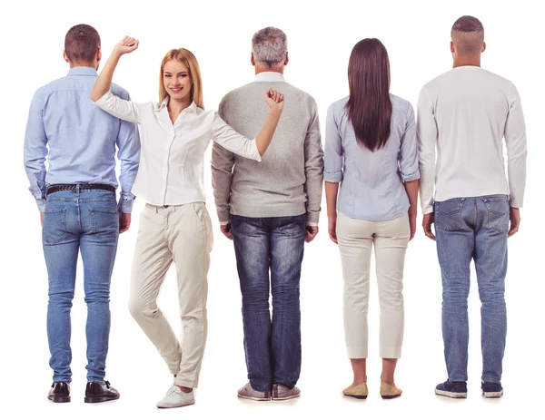 Hermoso equipo de negocios — Foto de Stock