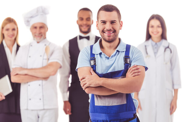 People of different professions