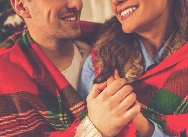 Fröhliche Weihnachtsfeier — Stockfoto