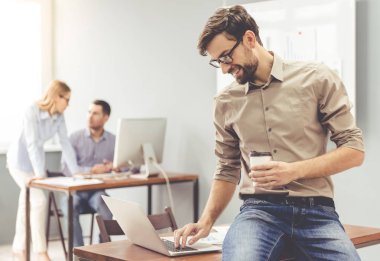 çalışan iş adamları