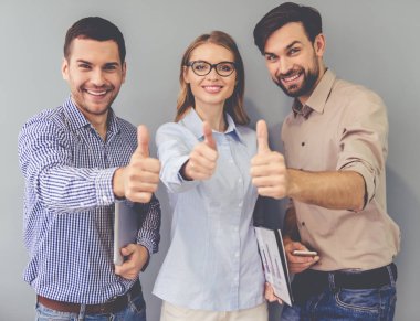 Başarılı iş ekibi.