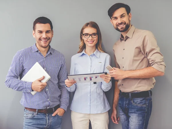 Framgångsrikt affärsteam — Stockfoto