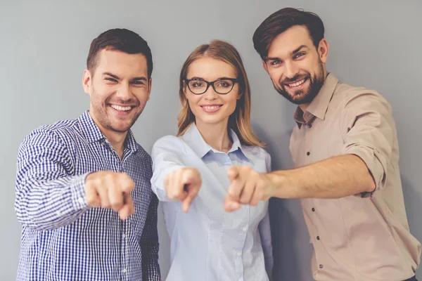 Equipe de negócios bem sucedida — Fotografia de Stock