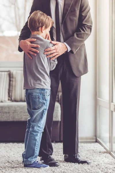 Vater und Sohn — Stockfoto