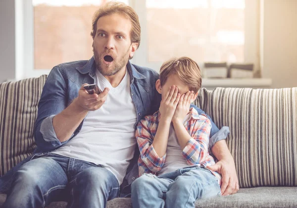 Vater und Sohn — Stockfoto