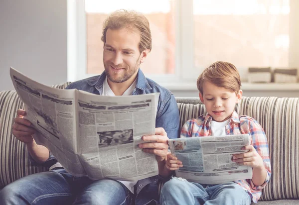 Padre e figlio — Foto Stock