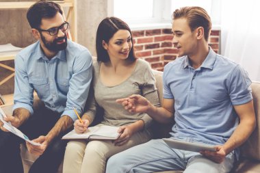 çalışan iş adamları