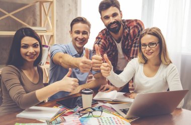 çalışan iş adamları