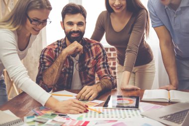 çalışan iş adamları