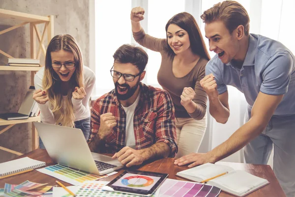 Imprenditori che lavorano — Foto Stock