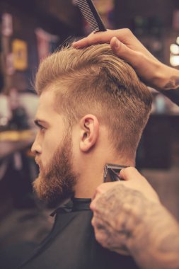 Kuaför dükkanında