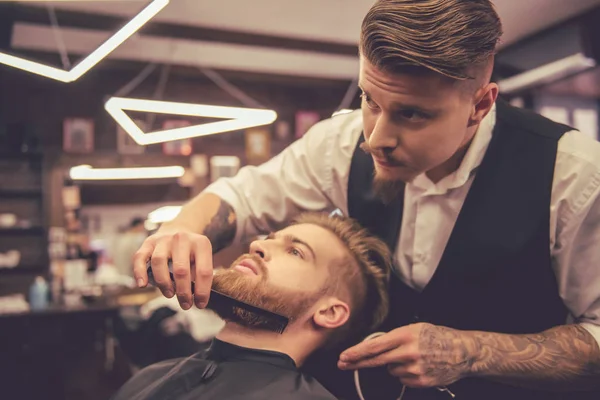 En la peluquería —  Fotos de Stock