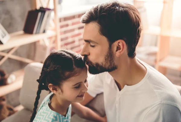 Padre e figlia — Foto Stock