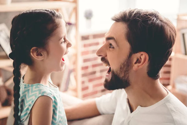 Padre e hija — Foto de Stock