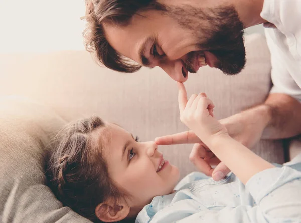 Padre e hija — Foto de Stock