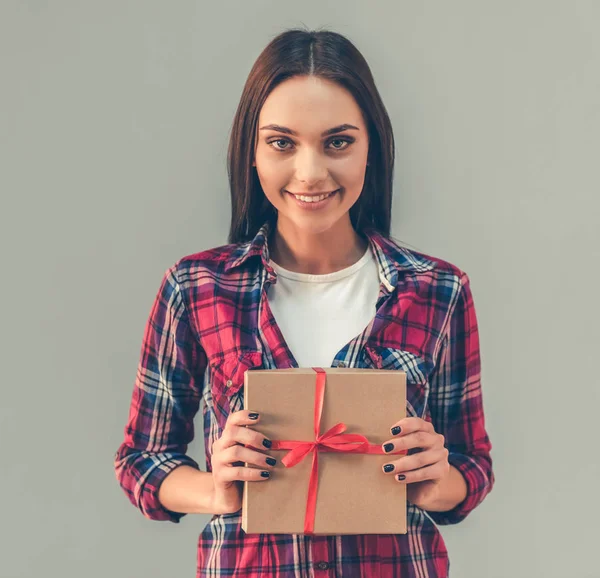 Beautiful romantic girl — Stock Photo, Image