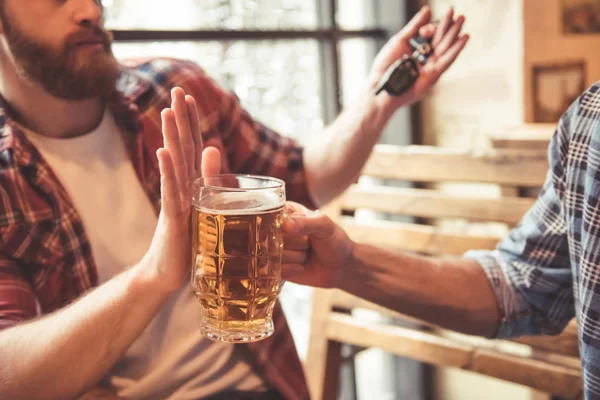 Friends at the pub — Stock Photo, Image