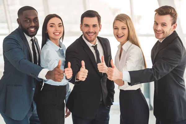 Hermoso equipo de negocios — Foto de Stock