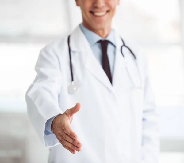 Handsome mature doctor — Stock Photo, Image