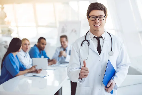 Médicos na conferência — Fotografia de Stock