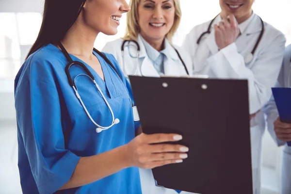 Team of medical doctors — Stock Photo, Image