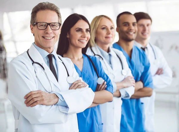 Team of medical doctors — Stock Photo, Image