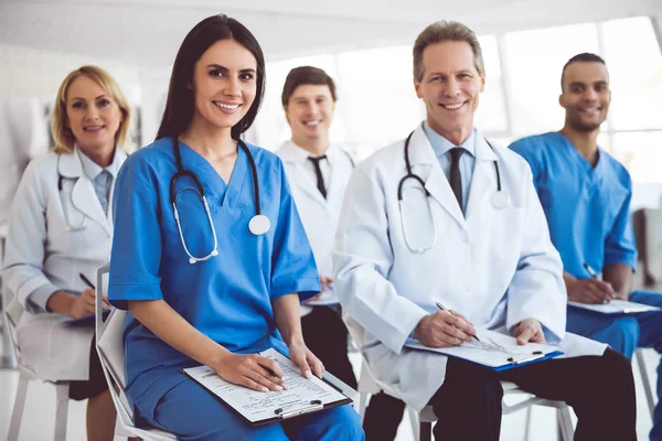 Medical doctors at the conference — Stock Photo, Image