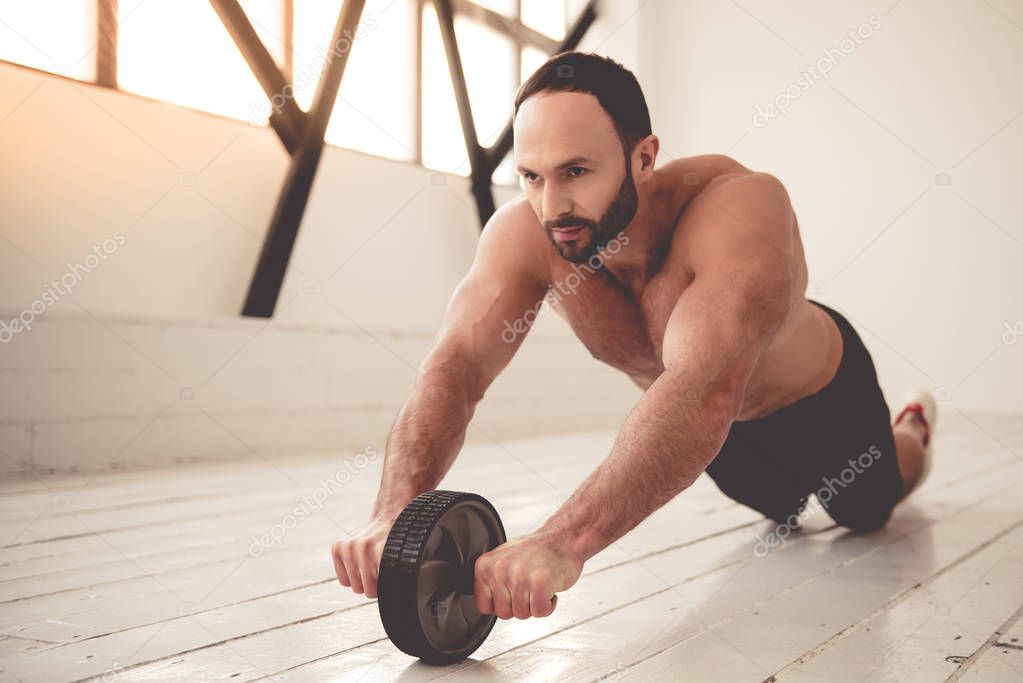 Man working out