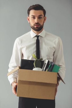 Businessman getting fired